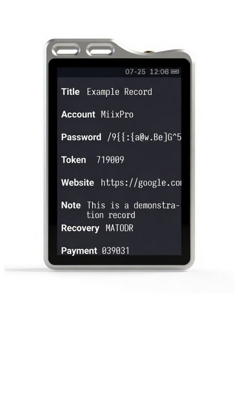 Password Details